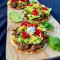 Zerrissenes Rindfleisch Tostada