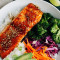 Teriyaki-Lachs-Bowl