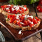 Großes Hähnchen-Bruschetta