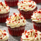 Rote Samt-Cupcakes