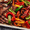 Steak- Oder Hühnchen-Fajitas