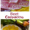 Rote Beete Carpaccio