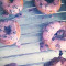 Blaubeer-Kuchen-Donut