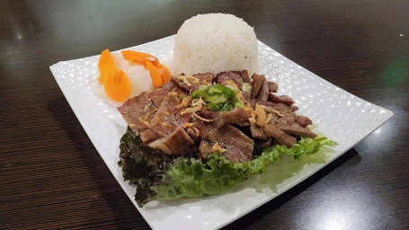 11 Bbq Pork With Rice Tàn Shāo Zhū Ròu Fàn Cơm Thịt Nướng