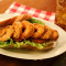 Frittierte Garnele Mit Pommes Frites