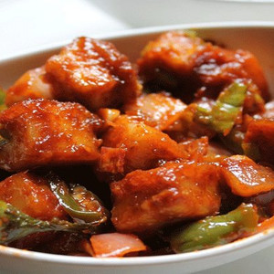 Trockener Chili Paneer