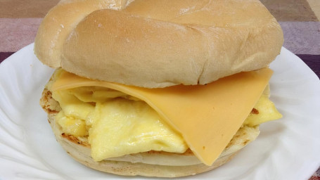 1 Egg On Roll (With Cheese)