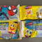 Popsicle Frozen Ice Cream Bar Bellow Yellow, Strawberry Banana Compai Blue Raspberry