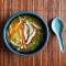 Hühnchen Udon-Nudelsuppe