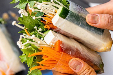 Fresh Rice Paper Rolls 2 Pcs (Gf)