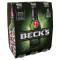 Becks (6 Pack) Bottle (6X275Ml) Abv 4.9