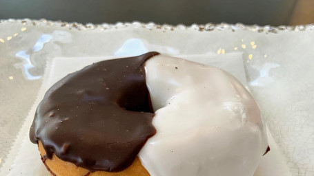 Black White Frosted Donuts