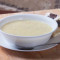 Bowl of Homemade Chicken-Lemon Rice Soup (Avgolemono)