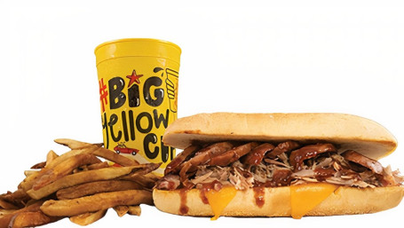 $9.99 ‘Cue Combo – Westerner Sandwich