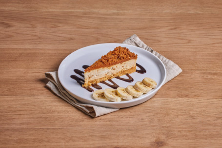 Biscoff-Käsekuchen Mit Banane (V) (Vg)