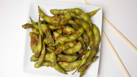 2. Knoblauch-Edamame