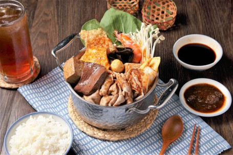 Yù Shàn Má Là Niú Ròu Guō Hot And Spicy Beef Pot