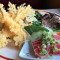 17. Beef Teriyaki Shrimp And Vegetable Tempura Sashimi