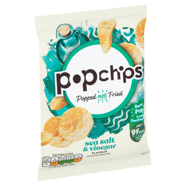 Popchips Sea Salt Vinegar 23G