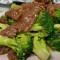 B6. Sliced Beef With Broccoli Bǎi Jiā Lì Niú Ròu