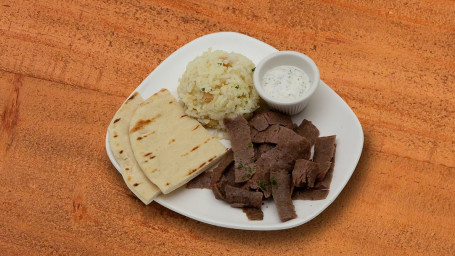 Lamb And Beef Gyro Kids Plate