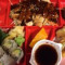 Sashimi-Abendessen-Kombination