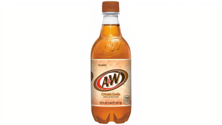 A W Sparkling Vanilla Creme Soda 20Oz