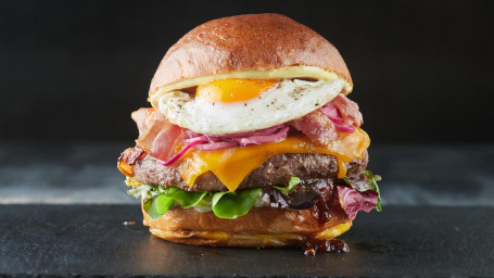 Bacon Egg Cheese Burger Combo