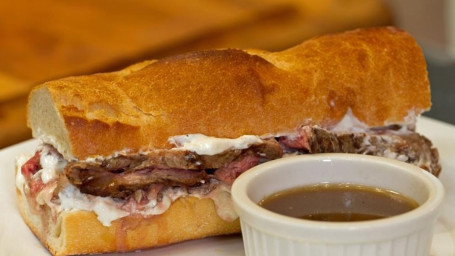 French Dip Au Jus Sandwich