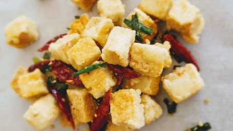 Salt N Pepper Fried Tofu