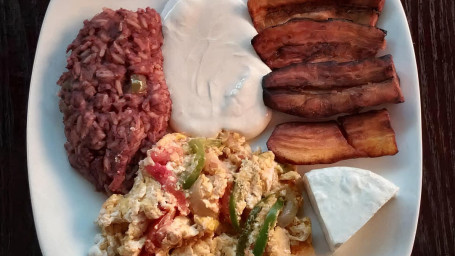 Desayuno Salvadoreño Salvadorean Breakfast