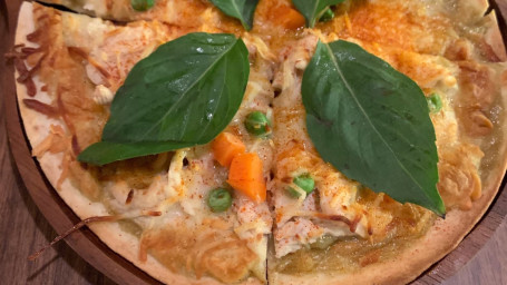 Green Curry Pizza