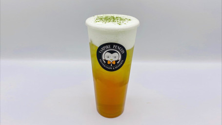 Genmaicha Tea Salted Cheese Foam