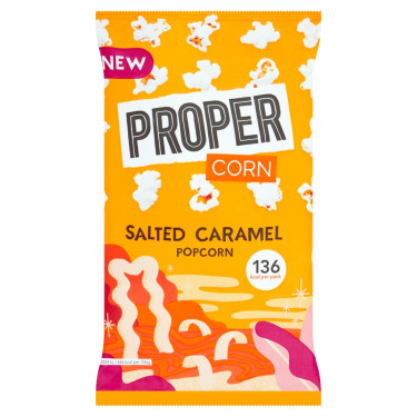 Propercorn Salted Caramel Popcorn 28G