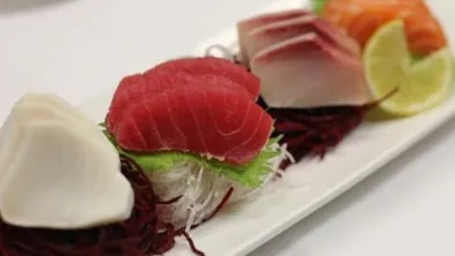 Sashimi-Deluxe-Mittagessen