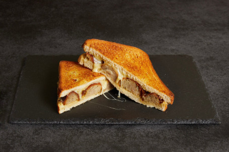 Sausage And Cheese Toasted Sandwich