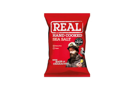 'Real ' Sea Salt Crisps 35G