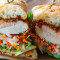 Crispy Chicken Breast Banh Mi Sandwich