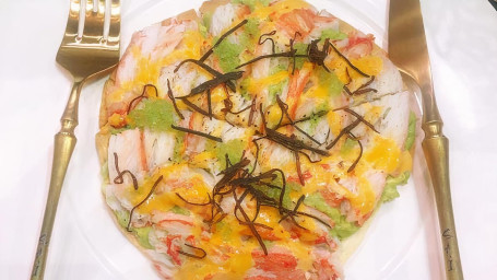 King Crab Sushi Pizza