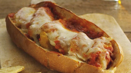 Small Meatball Parmigiana