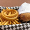 Mushrooms And Swiss Burger Basket