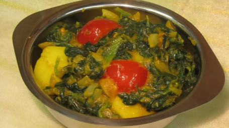 #6. Saag Aloo