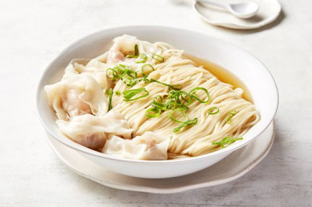 Shrimp Pork Wonton With Noodle Soup