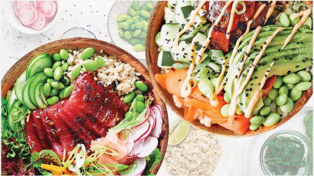 Large Poke(3 Proteins) Poke Bowl