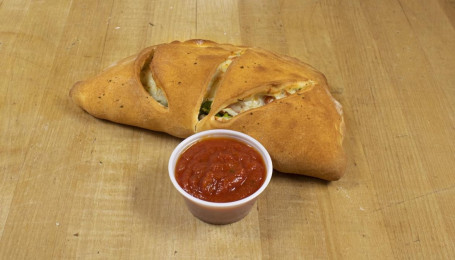 Pepperoni, Mushroom Sausage Calzone