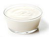 Fettarme griechische Joghurt