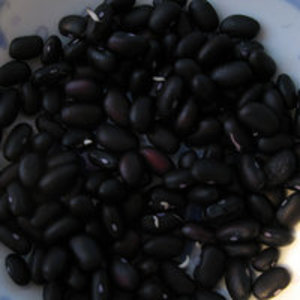 Natriumarme schwarze Bohnen